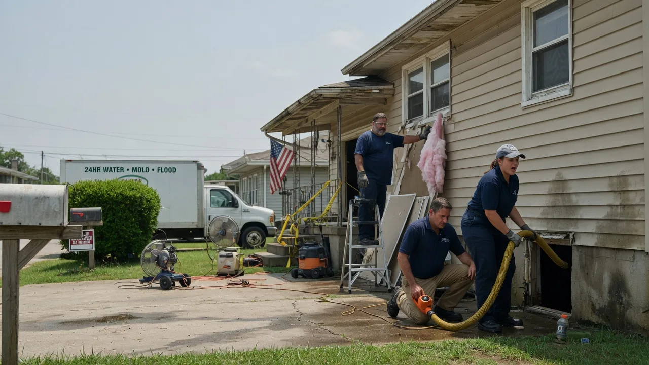 Water Damage Repair in Goldsboro, NC near me